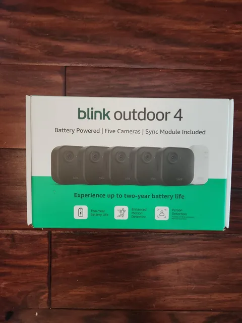 BLINK Outdoor 4 (4th Gen) 5-Camera Security System Sync Module Core B0DHLTCYWH