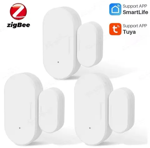 Tuya ZigBee Smart Door/Window Sensor Home Alarm System for Alexa and Google