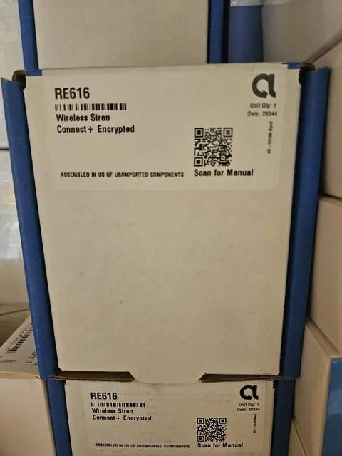 Alula Connect+ Wireless Siren RE616