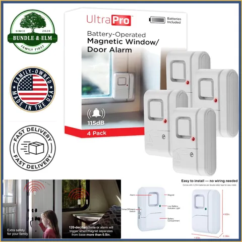 120 Decibel Personal Security Alarms for Indoor Use, Ideal for Home Protection