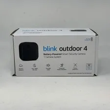 New Blink Outdoor 4 Battery-Powered Smart Security Camera