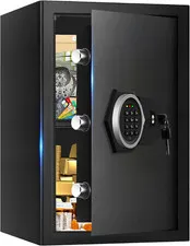 3.4 Cuft Large Fireproof Waterproof Home Safe with Digital Lock