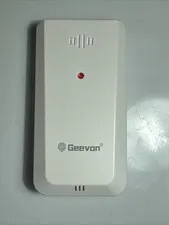 New Geevon TX19 Wireless Remote Outdoor Sensor Temperature Humidity White