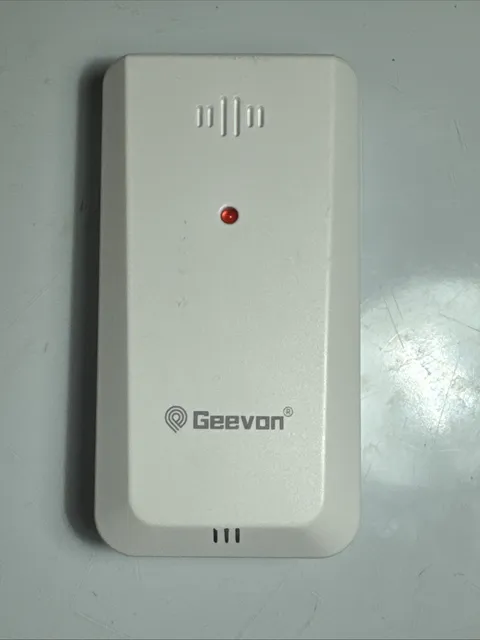 New Geevon TX19 Wireless Remote Outdoor Sensor Temperature Humidity White