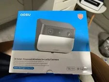 NEW - SEALED - AOSU Solar Wall Cam Pro Camera 3k l7p3da11