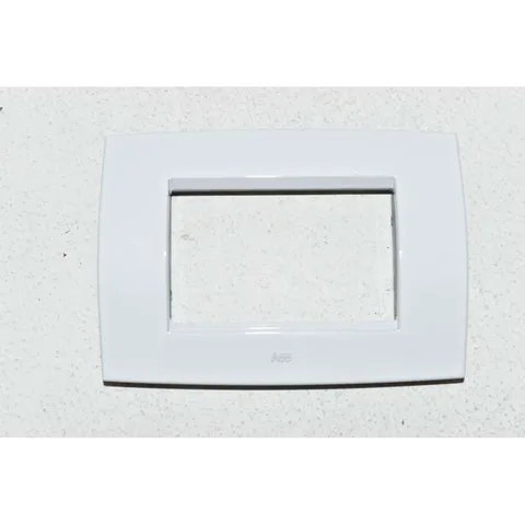 ABB ELOS 2CSE0311SFZ Metal Plate 3 Module White Anthracite