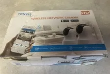 2 Tenvis Wireless Network Wifi Security Cameras w/2-Way Audio/Night Vision TH661