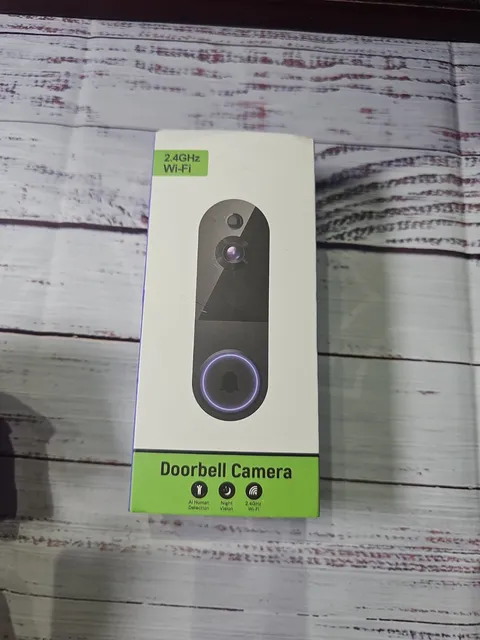 Doorbell Camera - 2.4GHz WiFi - Color: Linen