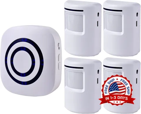 Sistema De Alarmas Para Casa Negocio Inalambricas Con Sensor De Movimiento