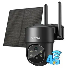 4G LTE Cellular Security Camera Solar with SIM Card,Wireless Outdoor No WiFi ...