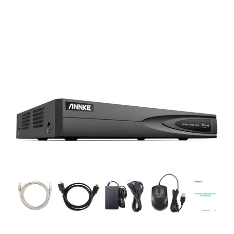 ANNKE 4CH 4K 8MP NVR PoE Network Video Recorder for Home Security IP System