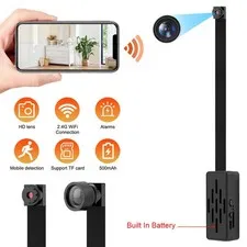1080P Wireless Mini Security Camera Motion Detection Home Office WiFi Remote