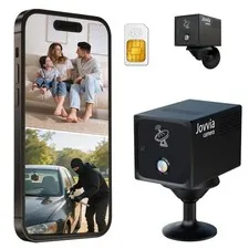 No WiFi Small Security Camera, 4G LTE Cellular Camera with SIM Card, AI Radar...