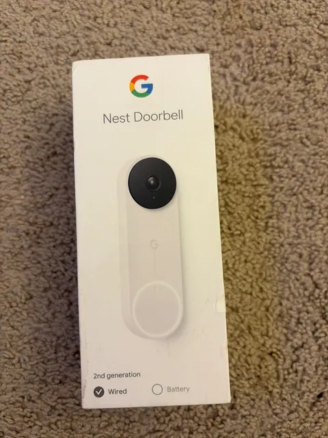 Google Nest Doorbell Wired (2nd Gen) – Snow