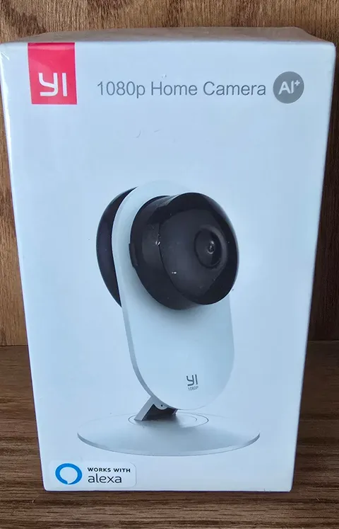 YI 1080p Home Camera AI+ WiFi Security Camera Alexa Compatible - SEALED NEW