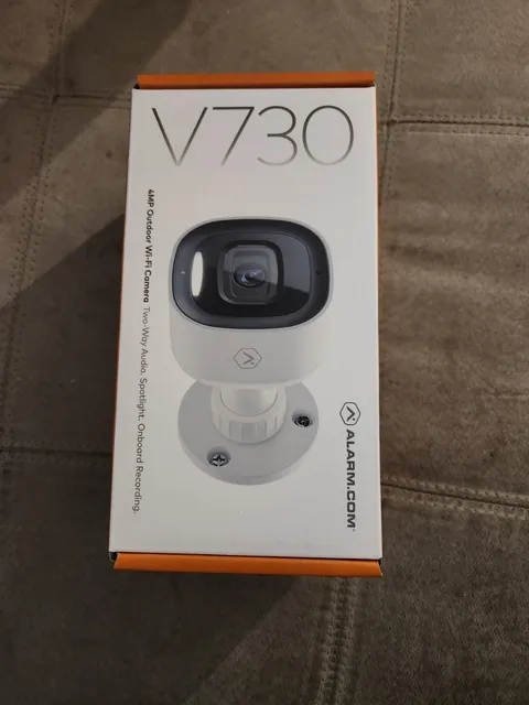New  V-730 Outdoor WIFI Camera W/ 2-Way Audio. New Model