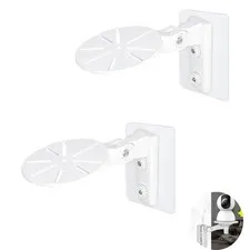 2 Pack Home Security Camera Bracket Wall Mount Holder Dome Camera Ceiling Adh...