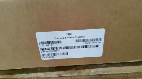 Axis P3719-PLE Indoor/Outdoor Network Security Camera System (NEW, SEALED