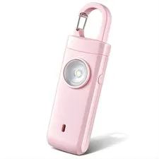 Personal Alarms for Women, Panic Button Self Defense Keychain with Clip-On De...