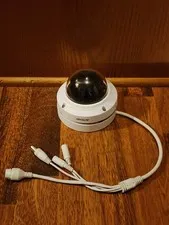 Avycon AVC-VHN81AVLT 4K Network IR Weatherproof Vandal Dome Camera, 3.3-12mm Len