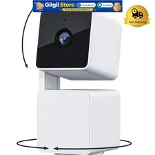 Indoor/Outdoor Wi-Fi Security Camera with AI Motion Tracking & 2-Way Audio