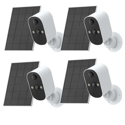 4MP WiFi Solar Outdoor Camera Wireless Home Camera Security System Digital Cam