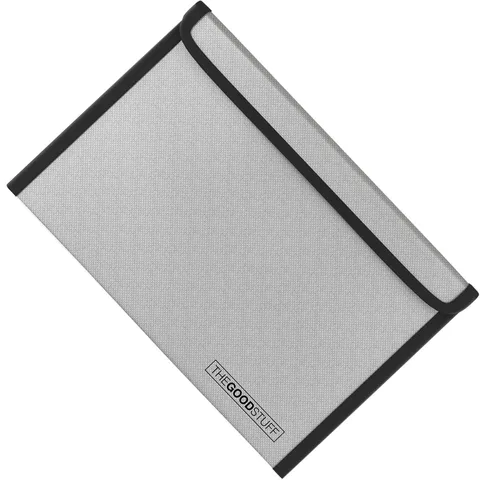 8x5 Inch Fireproof Document Bag 2000F Rated Waterproof Cash Money Pouch