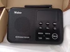 Wuloo Wireless Intercom System 3pc Set 22-Ch 100-Code 1-Mile Range Brand New
