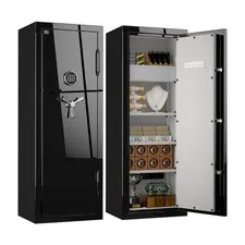 TIGERKING 13.12CuFt Fireproof Safe 306lb, Digital Lock, Steel, Drawer, Gloss Fin