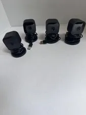 Lot of  4 Blink Mini Indoor Plug-in Smart Security Camera 1080 HD Motion Det