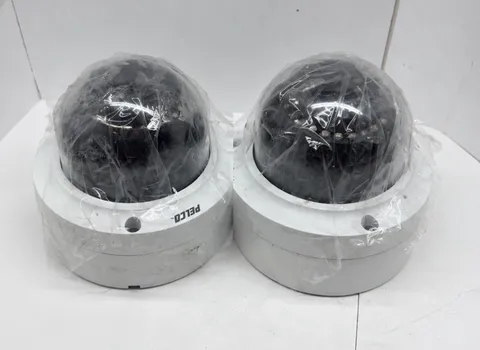 Lot of 2 Pelco IMP231-1ERS Sarix Pro 2MP IR Dome IP Cameras PoE 2.8-12mm