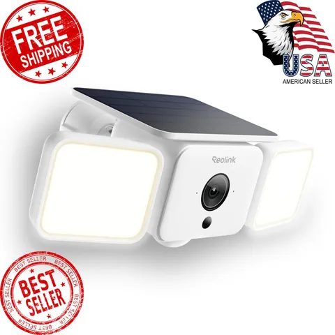 REOLINK Solar Floodlight Camera Wireless Outdoor 2K