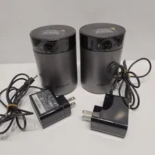 2X Samsung WiseNet SmartCam A1 Home Security Camera Pan/Tilt Two-Way Talk