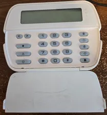 DSC PK5500 v1.3 PowerSeries LCD Full-English Keypad, quick icon buttons