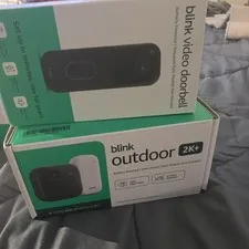 NEW Blink - Outdoor 2K+ Wireless Smart Security Camera, 2K video, Two-way audio