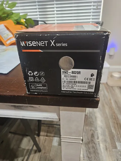 Wisenet X Series XNO-8020R 5 MP IP Dome Security Camera 
