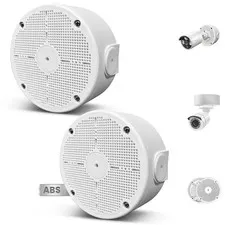 Junction , IP65 Waterproof ABS Enclosure for Bullet, Dome & PTZ Cameras, Outd...