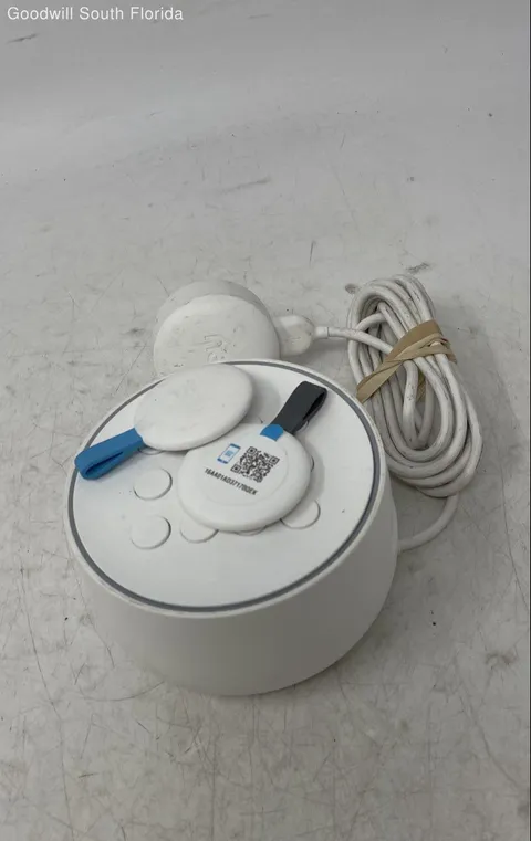 Google Nest A00249 White Wireless Guard Hub And 2 Tags Secure Alarm System