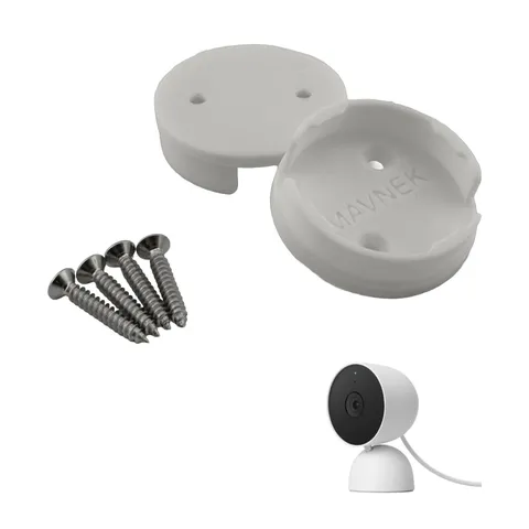 Mavnek Replacement Wall Mounting Base Plate Mount for Google Indoor Nest Secu...