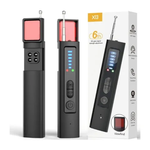 Mgmcm Camera Detector Portable Bug Detector RF Wireless Signal Scanner Anti-Spy