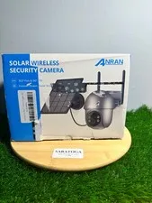 ANRAN Q1 Pro Grey Solar Wireless Security Camera 355° Pan & 90° Tilt
