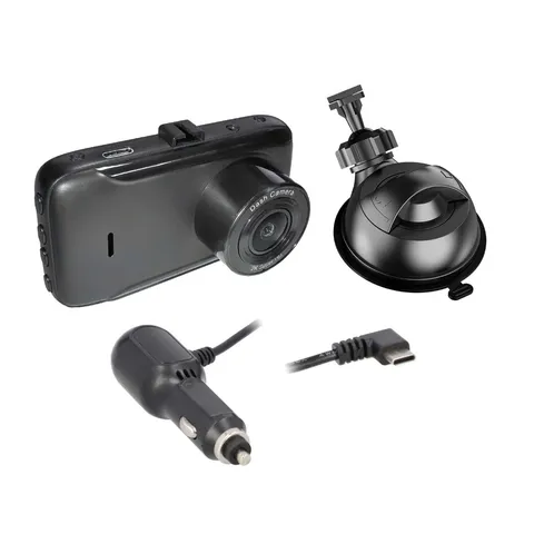 iBeam TE-DVR-30 Window Mounted Forward/Rear-Facing Standard 12V outlet 2K DVR