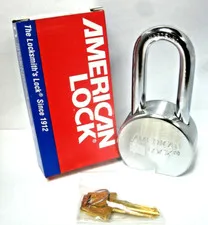 American Lock Padlock A701 High Security 2" Shackle-Gates-sheds-Trucks-NEW