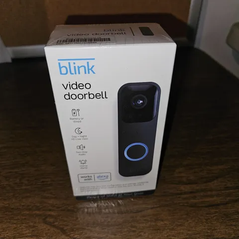 NEW Blink Video Doorbell - Two Way Audio, HD video and Alexa