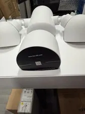 Google Nest Cam with Floodlight - Outdoor/Wired - Smart Security Camera - Snow