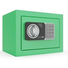 Small safe box with key,Kids mini safe for money, coin safes for home with co...