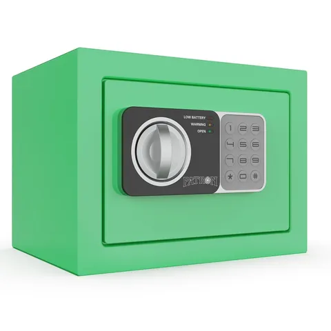 Small safe box with key,Kids mini safe for money, coin safes for home with co...