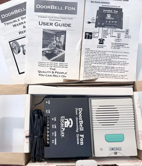 Door Bell Fon DP28IT Kit Ivory Door Station & DP28C Controller