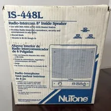 Nutone IS-448L Radio Intercom Inside Speaker for IMA4006 / IM4406 Master Station