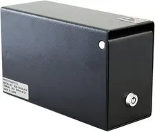 Protex Safe Protex Drop Box Safe (SDB-100)-Black for Cash Checks and envelopes
